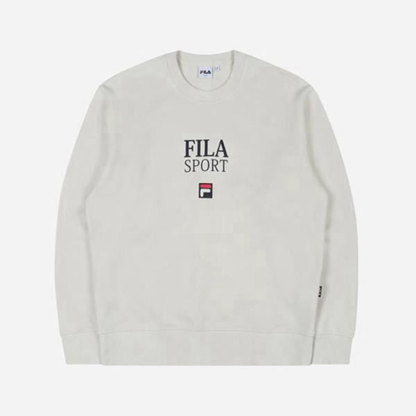 Fila Mikiny Panske Béžové - Šport F Logo Vypredaj - Slovakia 45329-WTOF